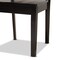 Baxton Studio Miela Modern and Contemporary Dark Brown Finished Wood 7-Piece Dining Set 179-11385-10894-Zoro - alternate 5